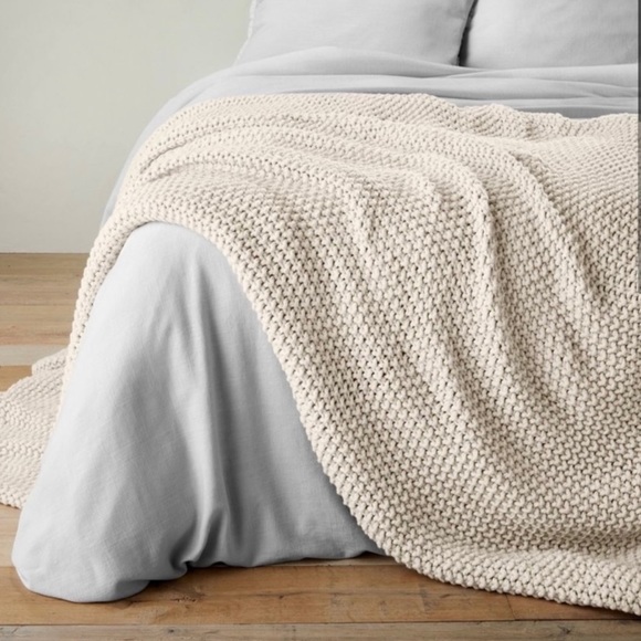 Casaluna Bedding Casaluna Chunky Knit Bed Blanket Fullqueen Poshmark